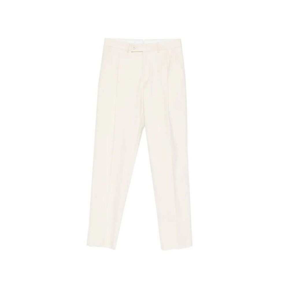 Caruso Men Cotton Drill Trousers